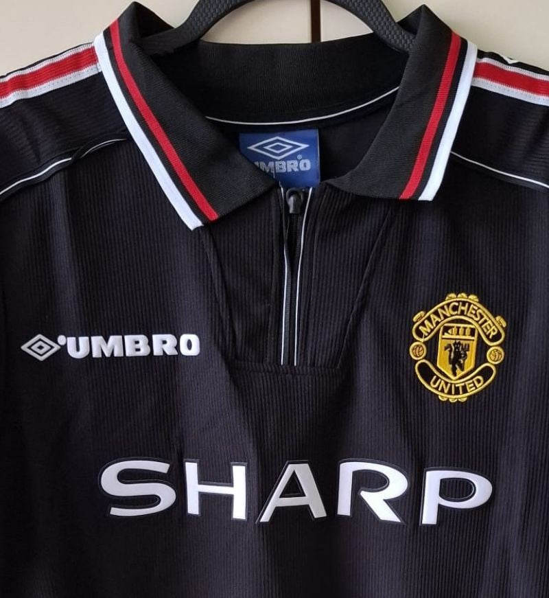 David Beckham 1999 MAN U JERSEY BLACK